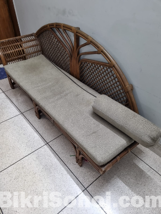 Bamboo sofa divan